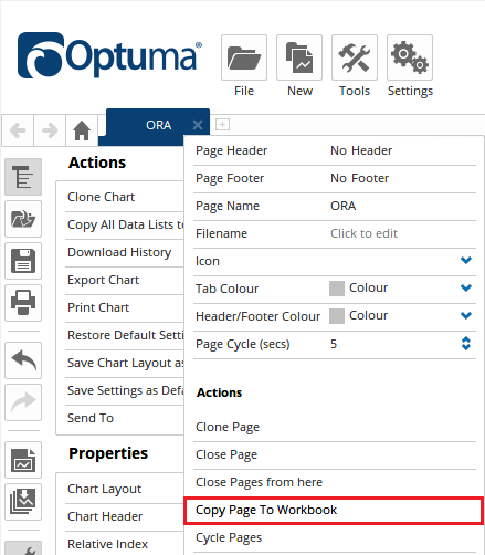 Move chart to different workbook - Optuma General Discussion - Optuma ...